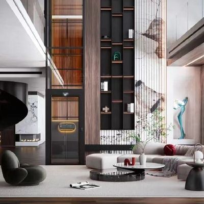 1-2 άτομα Ελκυστήρας εσωτερικής λειτουργίας με τροχιά