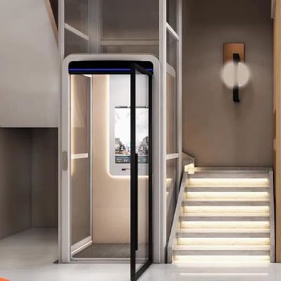 Ανελκυστήρας Screw-Drive Χαμηλής Συντήρησης – 500–5000 kg, 2–5 στάσεις