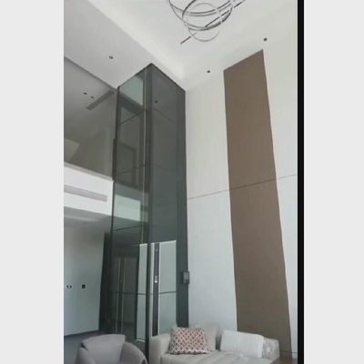 Ανελκυστήρας με τροχιά βίδας με πόρτα από ανοξείδωτο χάλυβα και κουμπί διακοπής έκτακτης ανάγκης