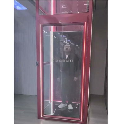 Χωρίς κιβώτια 400 κιλά Μικρά προσωπικά οικιακά ασανσέρ Προσαρμόσιμο σχέδιο