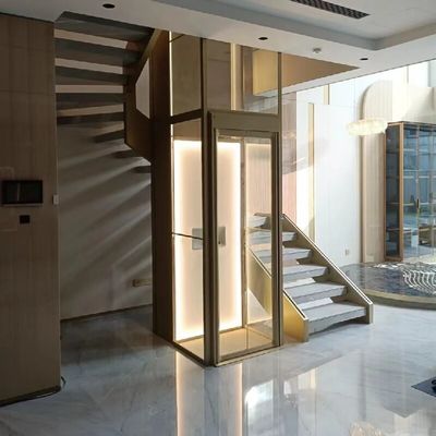 Αυτόματο υδραυλικό ανελκυστήρα επιβατών με 304# καμπίνα και 4.7 kW κινητήρα