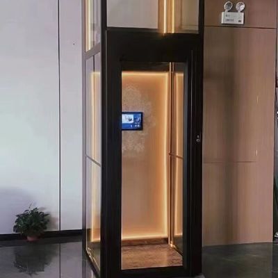 5Stop 2.2Kw ανελκυστήρας από ανοξείδωτο χάλυβα Παρασκευαστές υδραυλικών ανελκυστήρων με έλεγχο μικροεπεξεργαστή