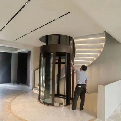 Ειδικό ανελκυστήρα χωρίς κιβώτια 14.5M Υψόμετρο ταξιδιού Οικιακοί ανελκυστήρες