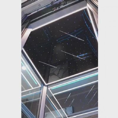 Πραγματικό ανελκυστήρας VVVF Ελέγχου Αμετάβλητο ανελκυστήρας καμπίνας 1 έτος εγγύηση