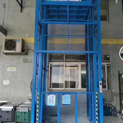 Σταθερός ανελκυστήρας φορτίου αποθήκης με βελτιωμένα χαρακτηριστικά ισχύος και ασφάλειας 3 φάσεων