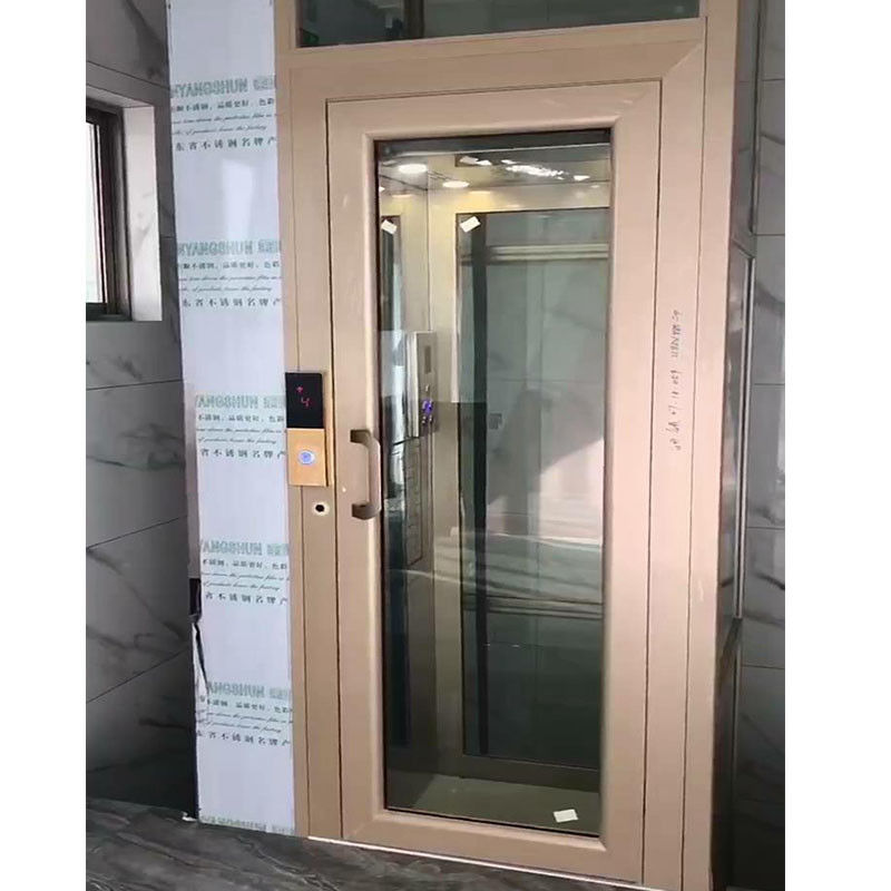 Γυμνή καμπίνα Υδραυλικό μικρό προσωπικό ανελκυστήρα 500 Kg 0,2-0,4 M/S