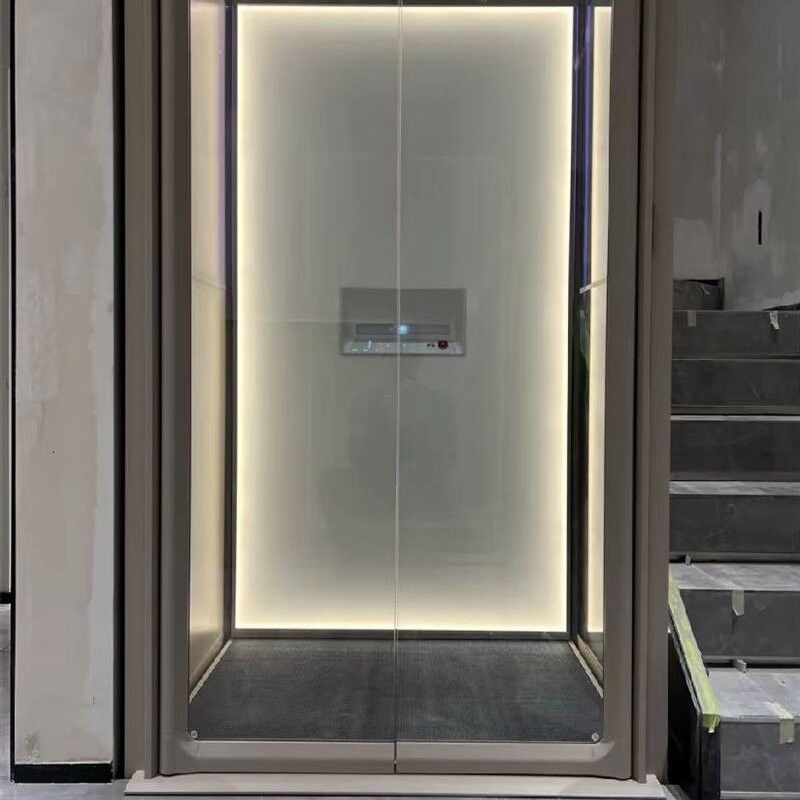 Υδραυλικός ανελκυστήρας επιβατών επιπέδου καταστρώματος με 3 μέτρα υπερυψωμένη απομακρυσμένη θέση