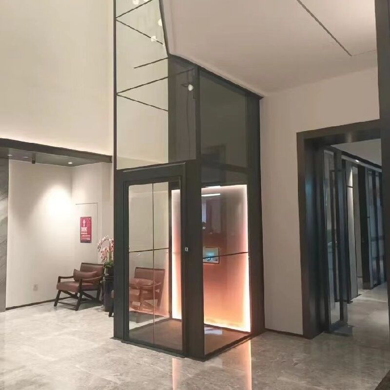 4.7 Kw μικροεπεξεργαστής ελεγχόμενο οικιακό ανελκυστήρα / οικιακό υδραυλικό ανελκυστήρα με χαρακτηριστικά ασφαλείας