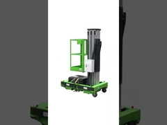 Υδραυλικός ηλεκτρικός κάθετος ανελκυστήρας με ένα στέλεχος σε ύψος εργασίας